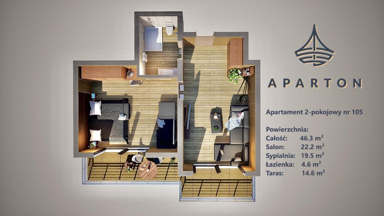 Aparton Ustka Exteriör bild